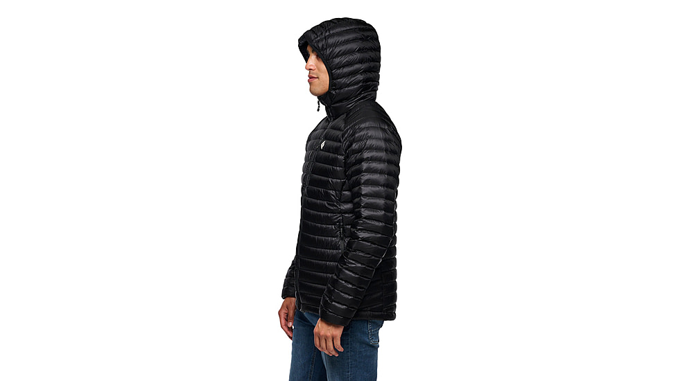 Black Diamond Approach Down Hoody - Mens, Black, Large, AP7440920002LRG1