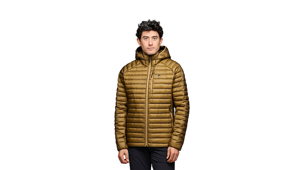 Black Diamond Approach Down Hoody - Men's, Flax, Large, AP7440922021LRG1