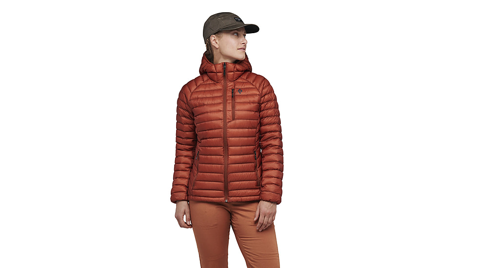 Black Diamond Approach Down Hoody - Womens, Burnt Sienna, Medium, AP7440936044MED1