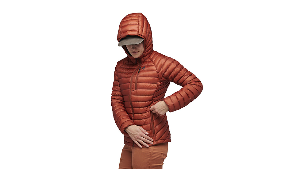 Black Diamond Approach Down Hoody - Womens, Burnt Sienna, Medium, AP7440936044MED1