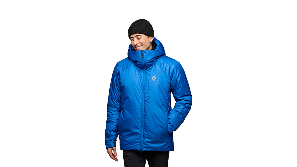 Black Diamond Belay Parka - Mens, Drifter Blue, Medium, AP7440054066MED1