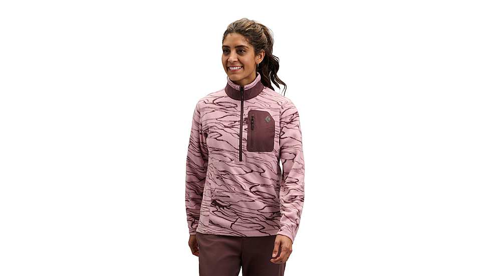 Black Diamond Rift Half-Zip Fleece Jacket - Womens