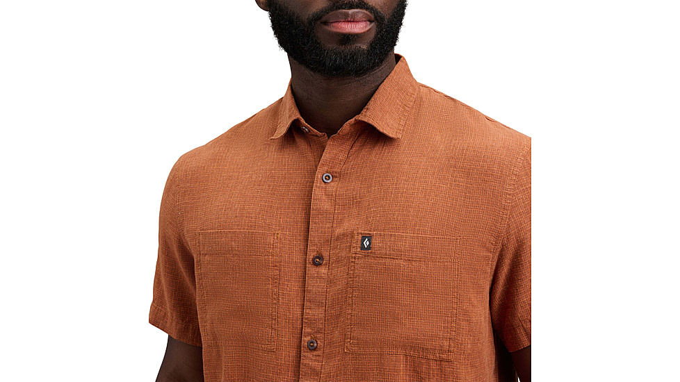 Black Diamond Scenic Route Short Sleeve Shirt - Mens