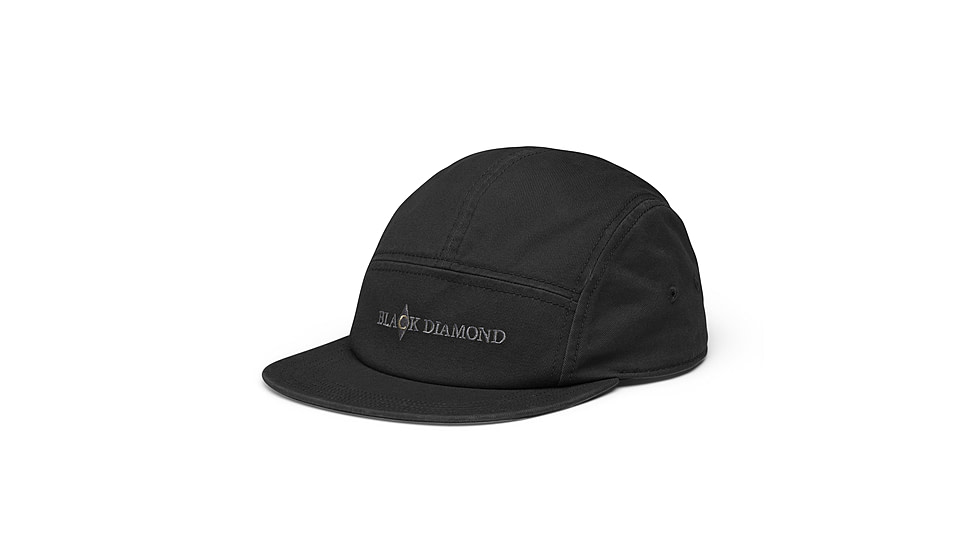 Black Diamond Camper Cap, Black/Steel Grey BD OG Wordmark, AP7230019438ALL1