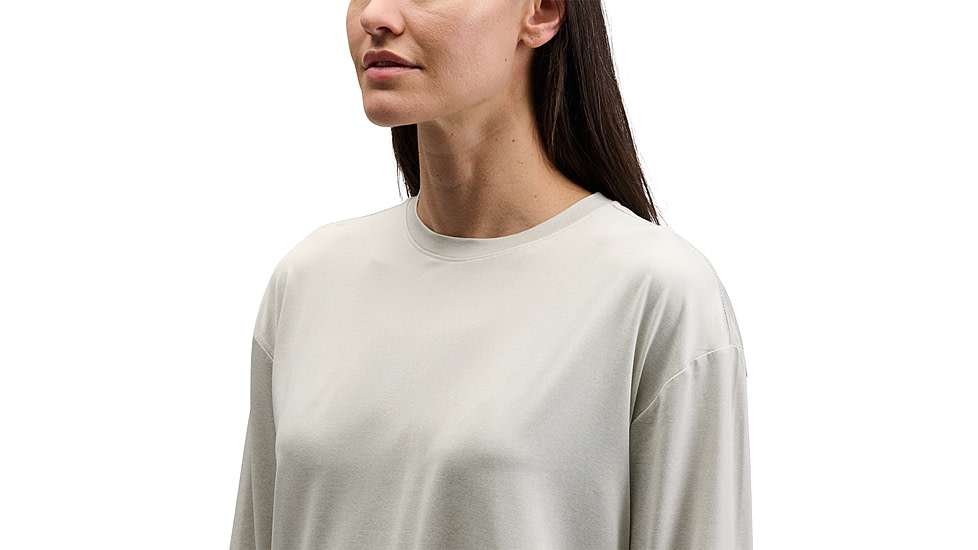 Black Diamond Circuit Long Sleeve Tee - Womens, Alloy, Extra Small, AP7520171000XSM1