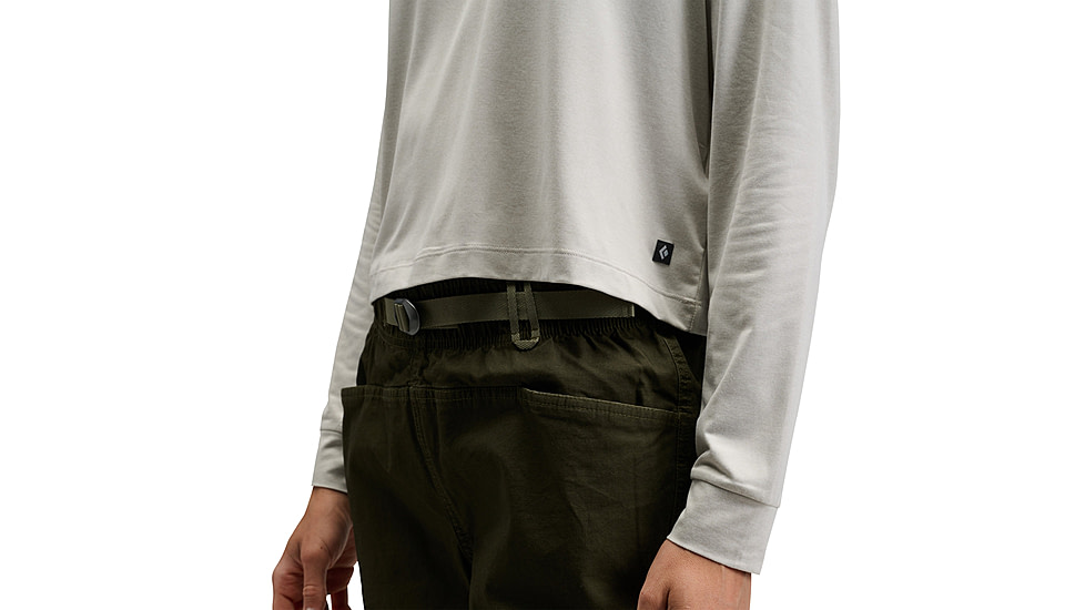 Black Diamond Circuit Long Sleeve Tee - Womens, Alloy, Extra Small, AP7520171000XSM1