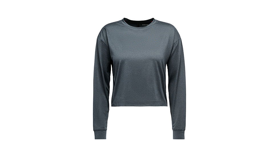 Black Diamond Circuit Long Sleeve Tee - Womens, Black, Medium, AP7520170002MED1
