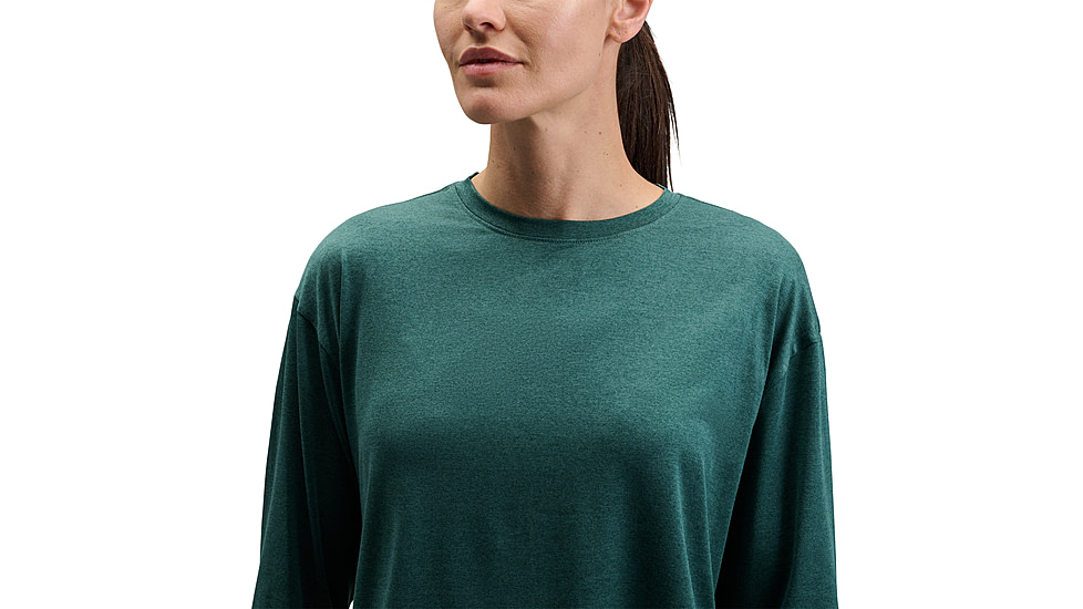 Black Diamond Circuit Long Sleeve Tee - Womens, Deep Woods, Large, AP7520173062LRG1