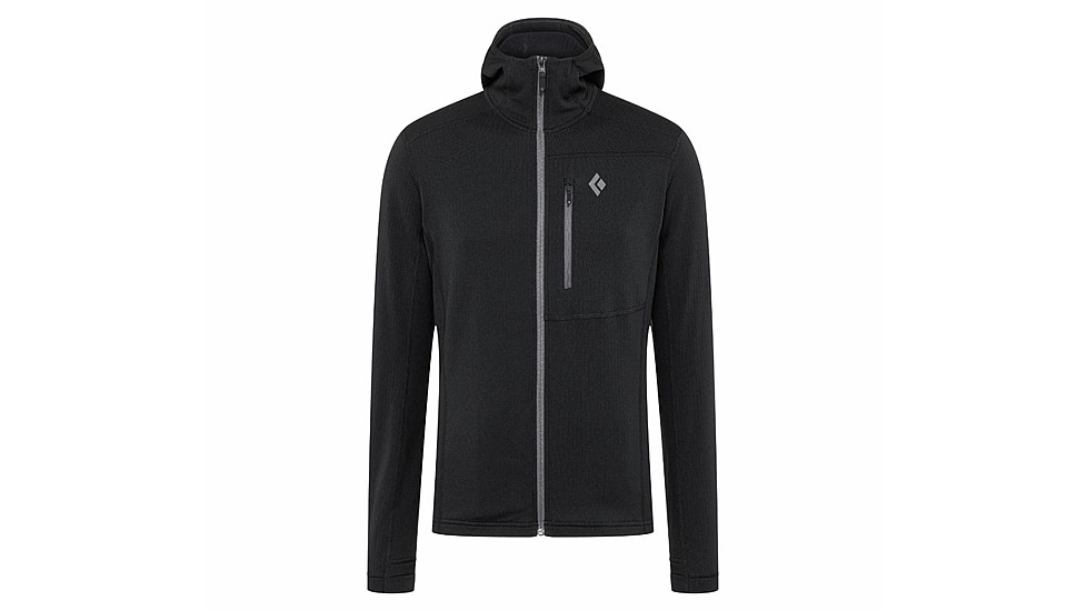 Black Diamond Coefficient Fleece Hoody - Mens, Black, Medium, AP7440200002MED1
