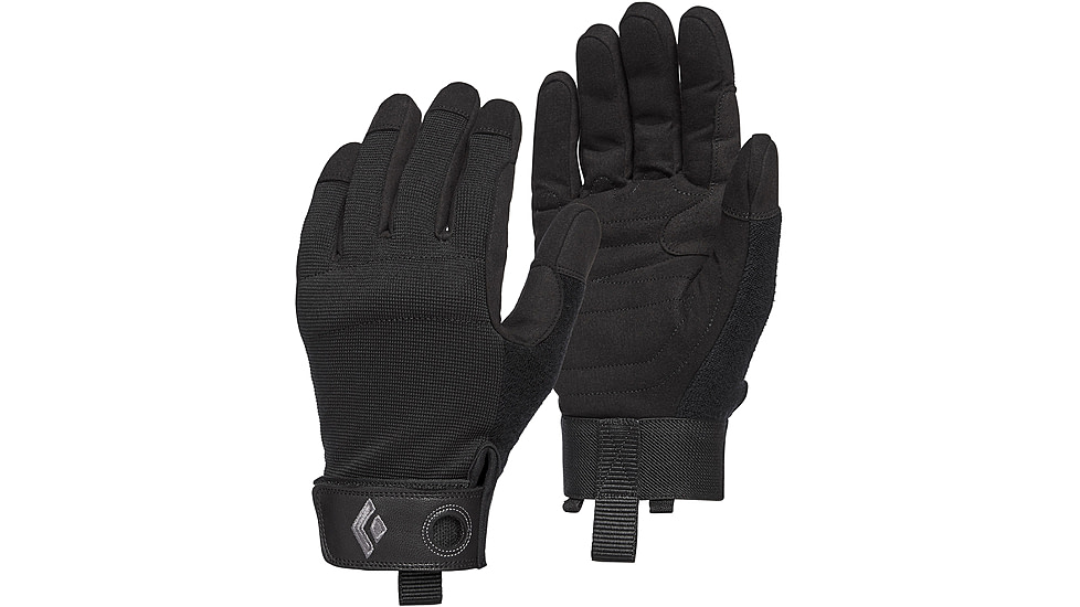 Black Diamond Crag Gloves - Mens, Black, Extra Small, BD8018630002XS-1
