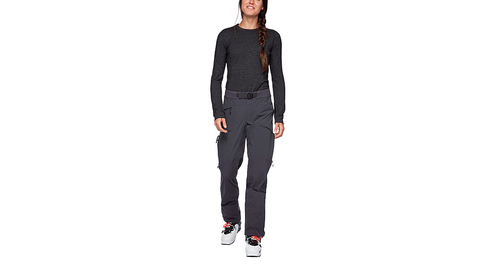 Black Diamond Dawn Patrol Hybrid Pants - Womens, Carbon, Extra Small, AP7410510003XSM1