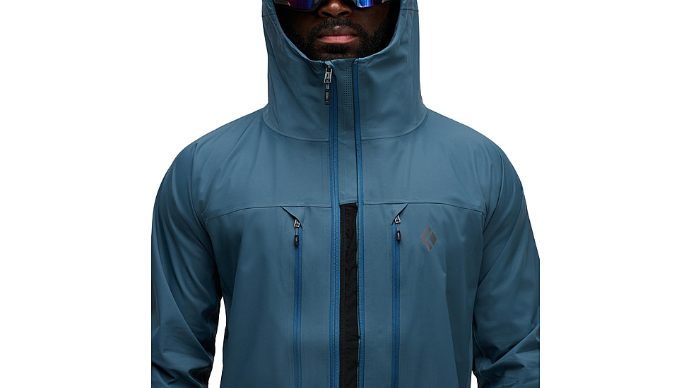 Black Diamond Dawn Patrol Hybrid Shell - Mens, Midnight Blue, Extra Large, AP7470054034XLG1
