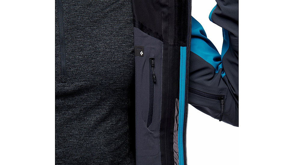 Black Diamond Dawn Patrol Hybrid Shell Jacket - Women's, Azul, Extra Small, AP7450054004XSM1