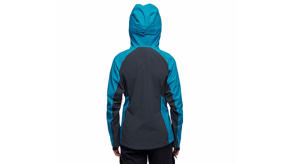 Black Diamond Dawn Patrol Hybrid Shell Jacket - Women's, Azul, Extra Small, AP7450054004XSM1