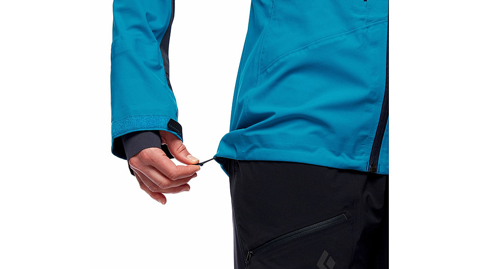 Black Diamond Dawn Patrol Hybrid Shell Jacket - Women's, Azul, Extra Small, AP7450054004XSM1
