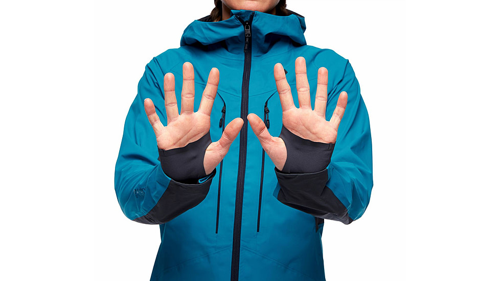Black Diamond Dawn Patrol Hybrid Shell Jacket - Women's, Azul, Extra Small, AP7450054004XSM1