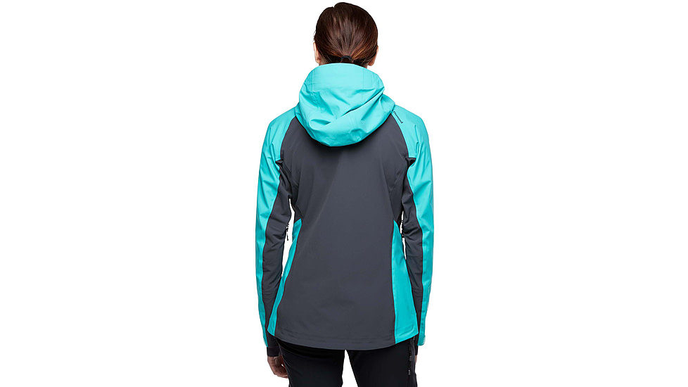 Black Diamond Dawn Patrol Hybrid Shell Jacket - Women's, Dark Patina, Extra Small, AP7450054050XSM1