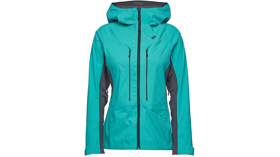 Black Diamond Dawn Patrol Hybrid Shell Jacket - Women's, Dark Patina, Extra Small, AP7450054050XSM1