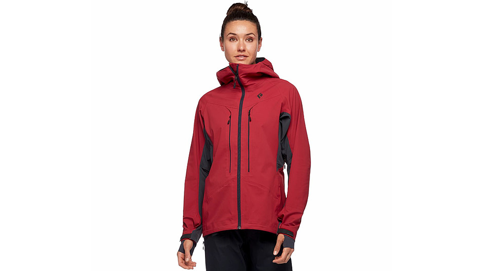 Black Diamond Dawn Patrol Hybrid Shell Jacket - Women's, Wild Rose, Extra Small, AP7450056012XSM1