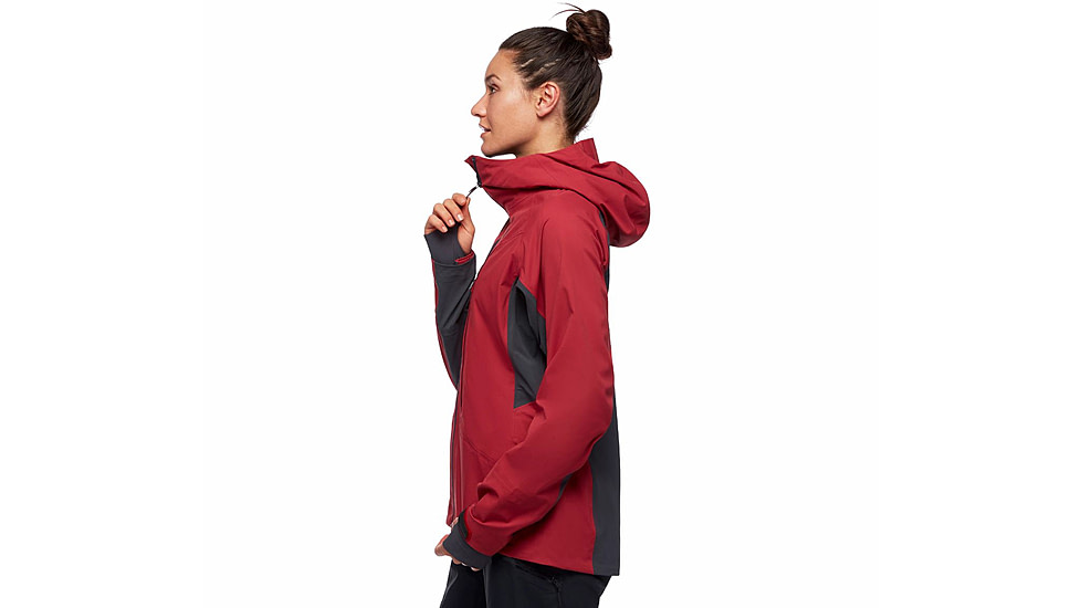 Black Diamond Dawn Patrol Hybrid Shell Jacket - Women's, Wild Rose, Extra Small, AP7450056012XSM1