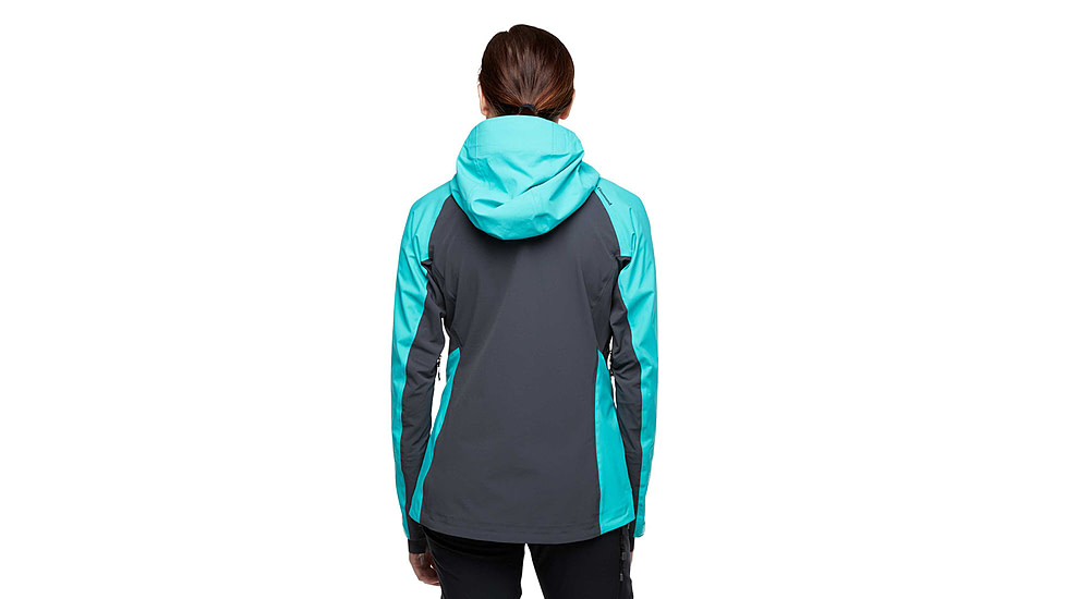 Black Diamond Dawn Patrol Hybrid Shell - Womens, Dark Patina, Extra Large, AP7450054050XLG1