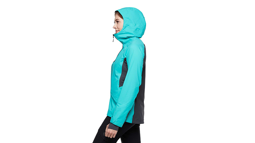 Black Diamond Dawn Patrol Hybrid Shell - Women's, Dark Patina, Extra Large, AP7450054050XLG1
