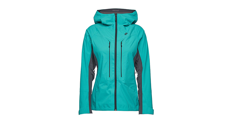 Black Diamond Dawn Patrol Hybrid Shell - Womens, Dark Patina, Extra Large, AP7450054050XLG1