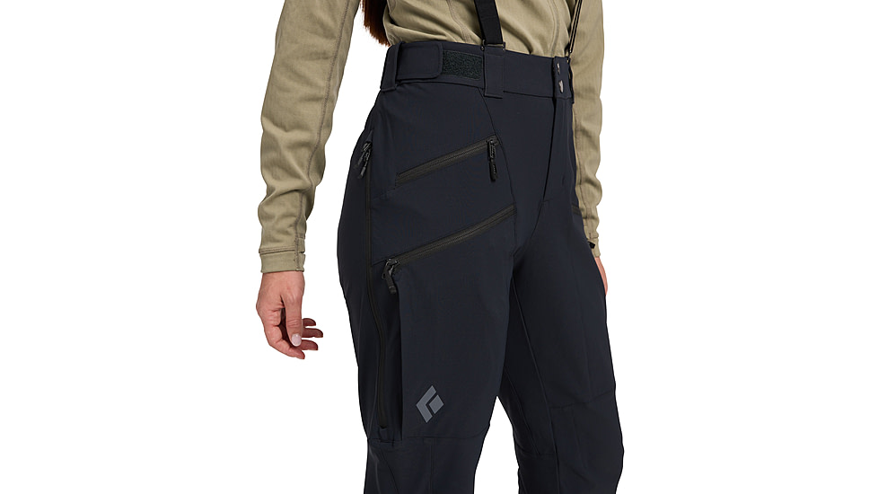 Black Diamond Dawn Patrol Pants - Womens, Black, Extra Small, AP7430070002XSM1