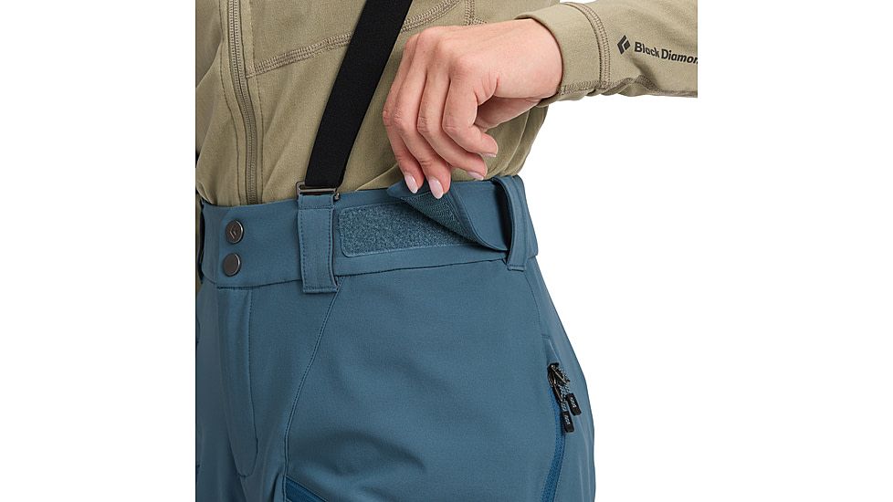 Black Diamond Dawn Patrol Pants - Womens, Midnight Blue, Large, AP7430074034LRG1