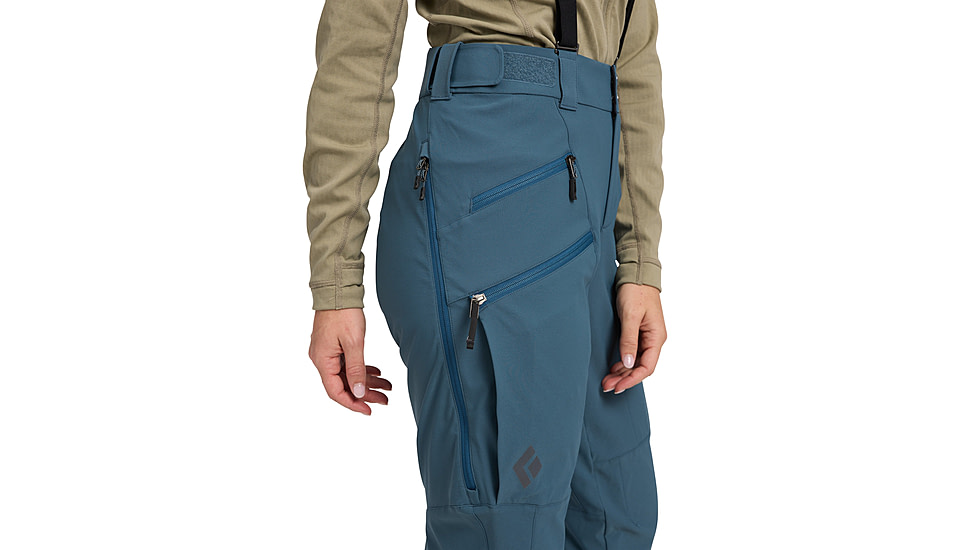 Black Diamond Dawn Patrol Pants - Womens, Midnight Blue, Large, AP7430074034LRG1