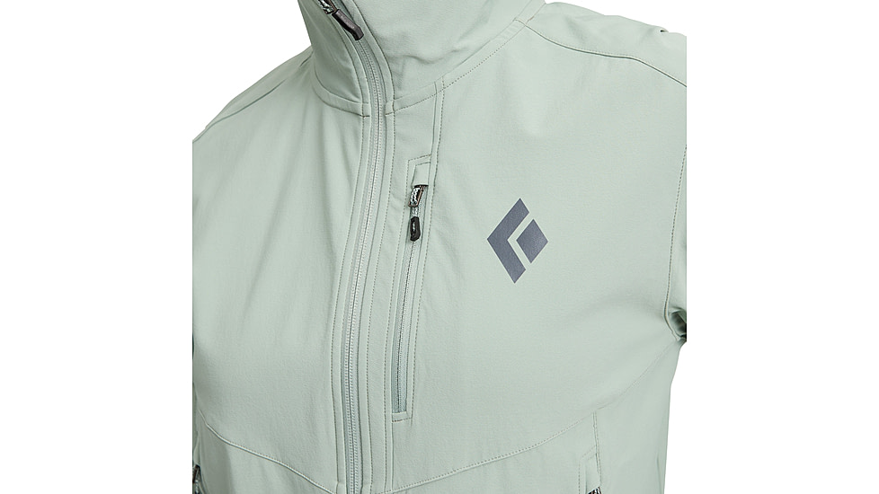 Black Diamond Dawn Patrol Softshell - Womens, Agave, Medium, AP7470073061MED1