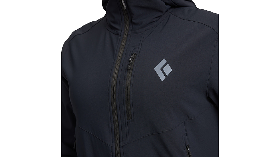 Black Diamond Dawn Patrol Softshell - Womens, Black, Medium, AP7470070002MED1