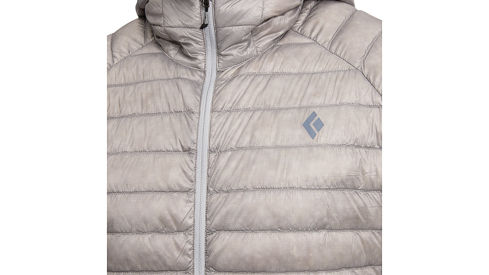 Black Diamond Deploy Down 0.5 Full Zip Hoody - Mens, Pewter, Small, AP7460081016SML1