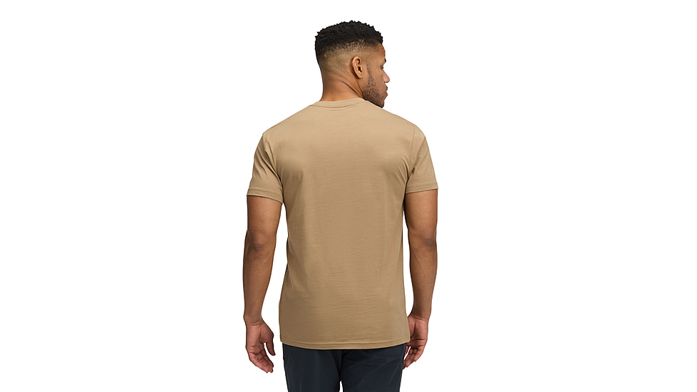 Black Diamond Engineered Diamond Short Sleeve Tee - Mens, Mushroom, Large, AP7524722015LRG1