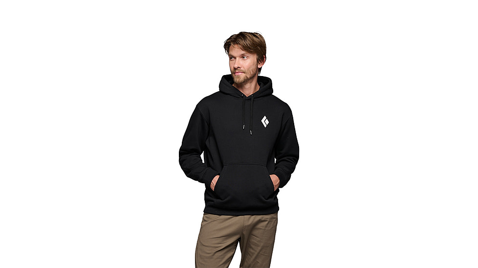 Black Diamond Equipment For Alpinist PO Hoody T-Shirt - Men's, Black, Small, AP7524410002SML1