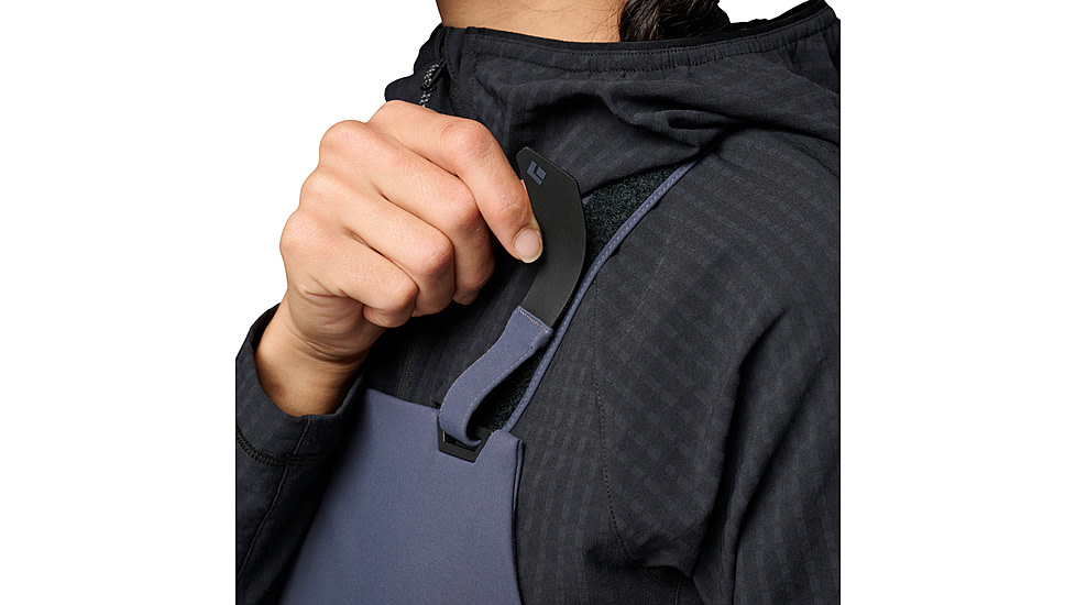 Black Diamond Factor Bibs - Womens, Charcoal, Extra Large, AP7410260038XLG1
