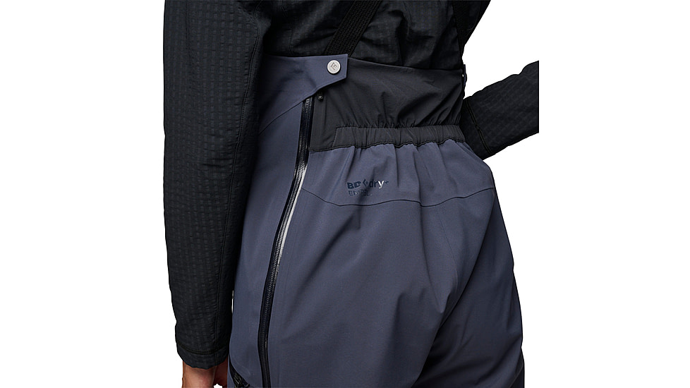 Black Diamond Factor Bibs - Womens, Charcoal, Extra Large, AP7410260038XLG1