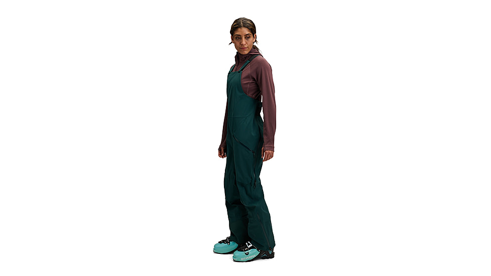 Black Diamond Factor Bibs - Womens, Deep Woods, Medium, AP7410263062MED1