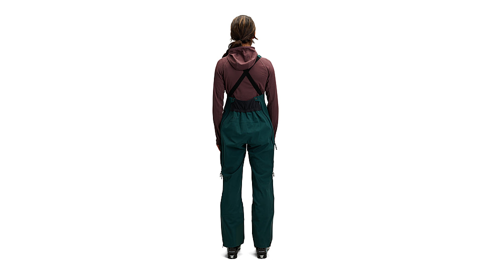 Black Diamond Factor Bibs - Womens, Deep Woods, Medium, AP7410263062MED1