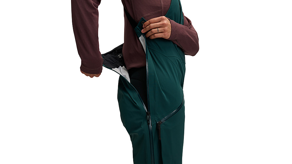 Black Diamond Factor Bibs - Womens, Deep Woods, Medium, AP7410263062MED1