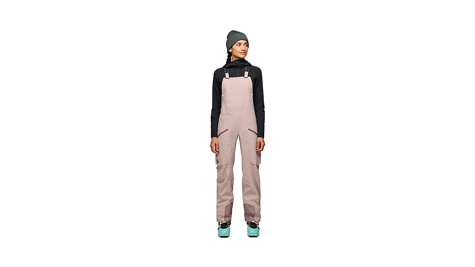 Black Diamond Factor Bibs - Womens, Pale Mauve, Medium, AP7410265019MED1