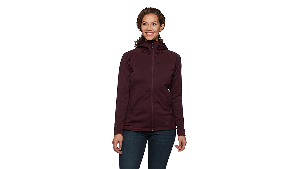 Black Diamond Factor Hoody - Womens, Bordeaux, Small, AP7440806018SML1