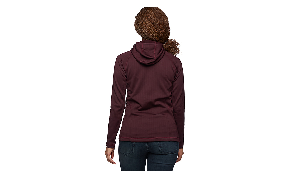 Black Diamond Factor Hoody - Womens, Bordeaux, Small, AP7440806018SML1