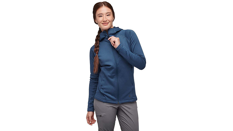 Black Diamond Factor Hoody - Womens, Ink Blue, Small, AP7440804014SML1