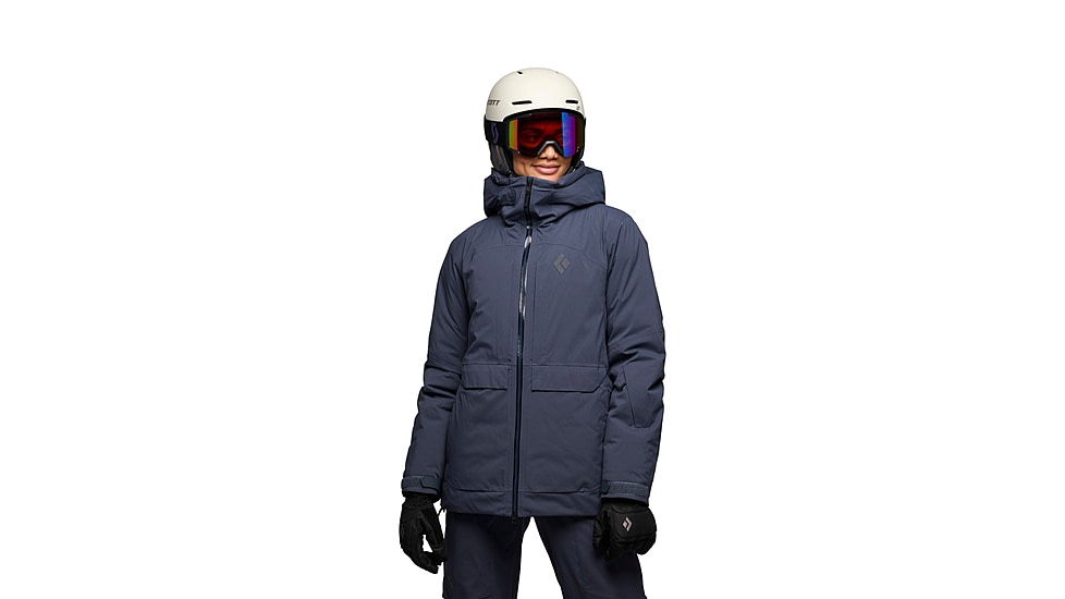 Black Diamond Factor Insulated Parka - Womens, Charcoal, Medium, AP7461070038MED1