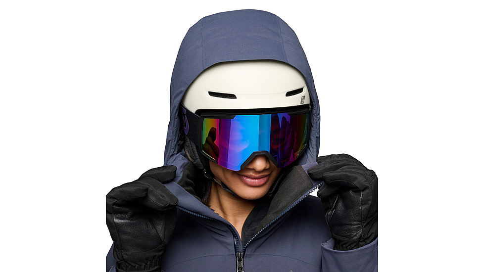 Black Diamond Factor Insulated Parka - Womens, Charcoal, Medium, AP7461070038MED1