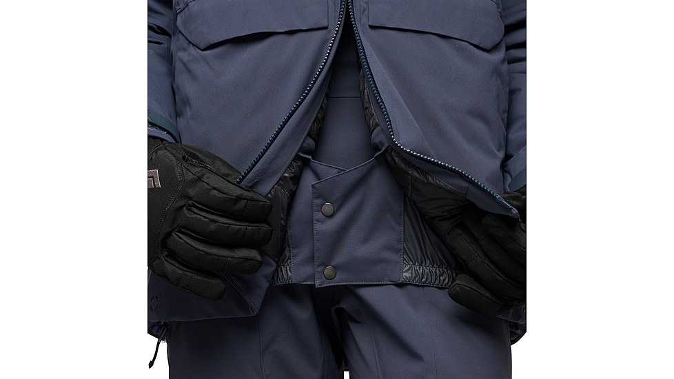 Black Diamond Factor Insulated Parka - Womens, Charcoal, Medium, AP7461070038MED1