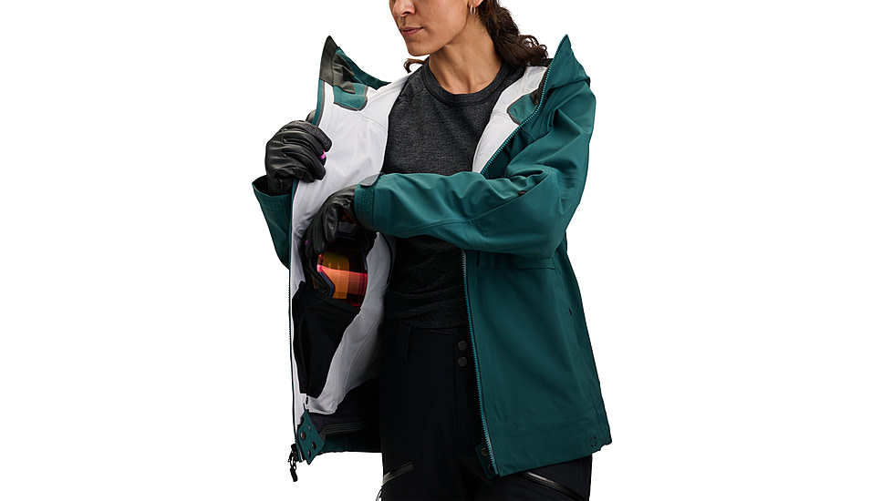 Black Diamond Factor Shell - Womens, Deep Woods, Large, AP7461083062LRG1
