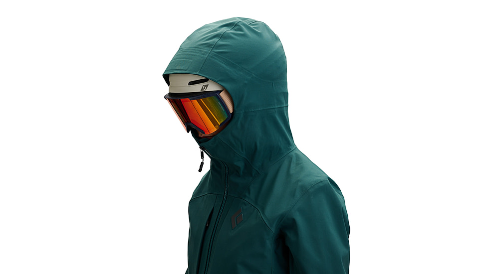 Black Diamond Factor Shell - Womens, Deep Woods, Large, AP7461083062LRG1