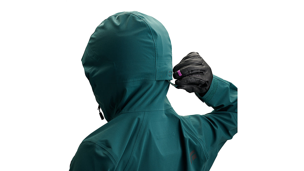 Black Diamond Factor Shell - Womens, Deep Woods, Large, AP7461083062LRG1